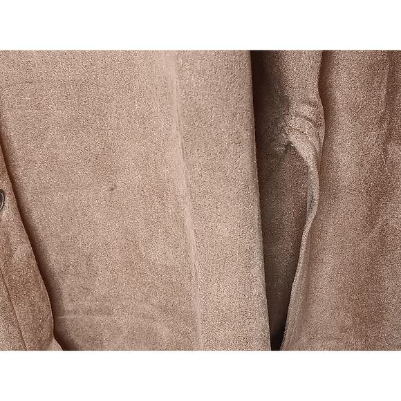 Easel Los Angeles Oversized Shirt Jacket Coat Camel Brown L NWT Soft Stretch - Picture 6 of 12